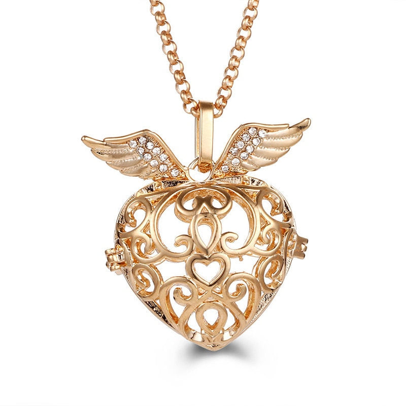 Collier Femme Enceinte Bola de Grossesse avec Pendentif  Creux