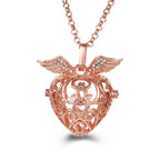 Collier Femme Enceinte Bola de Grossesse avec Pendentif  Creux