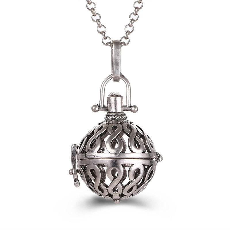 Collier Femme Enceinte Bola de Grossesse avec Pendentif  Creux