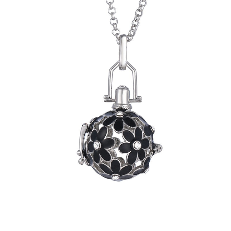 Collier Femme Enceinte Bola de Grossesse avec Pendentif  Creux