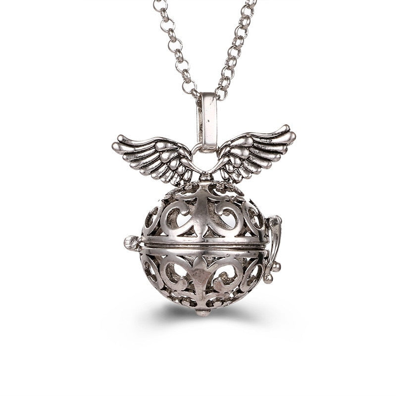 Collier Femme Enceinte Bola de Grossesse avec Pendentif  Creux