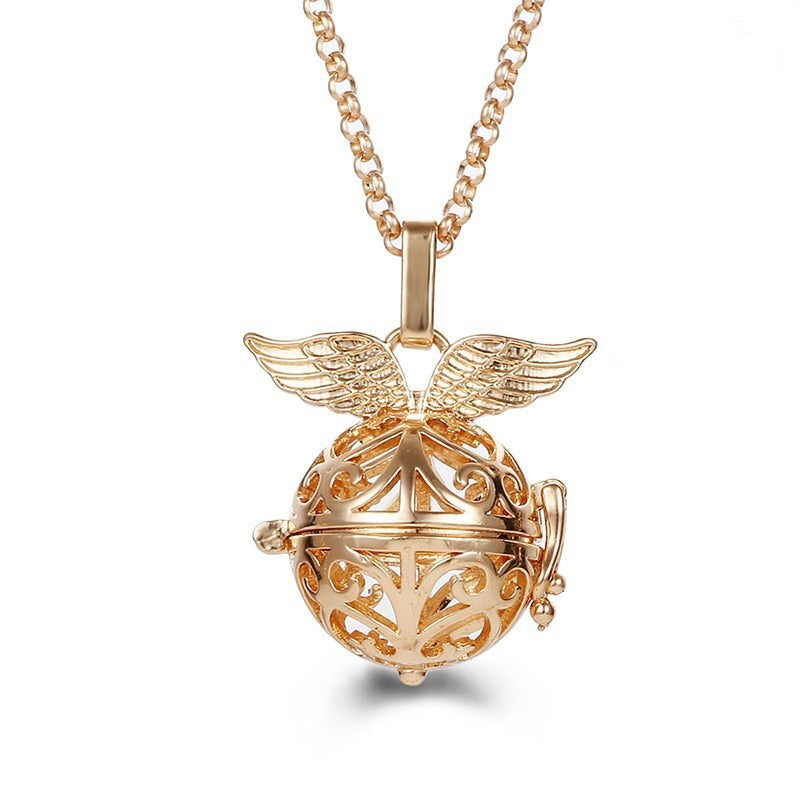 Collier Femme Enceinte Bola de Grossesse avec Pendentif  Creux