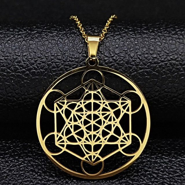 Archangel Metatron Pendant Necklace