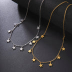 Collier Pendentif Etoile Astrologie 
