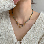 Collier Pendentif Etoile Style Bohémien