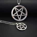 Wiccan Pentacle Witchcraft Pendant Necklace