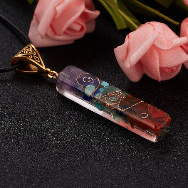 Ожерелье Multicolore с камнем