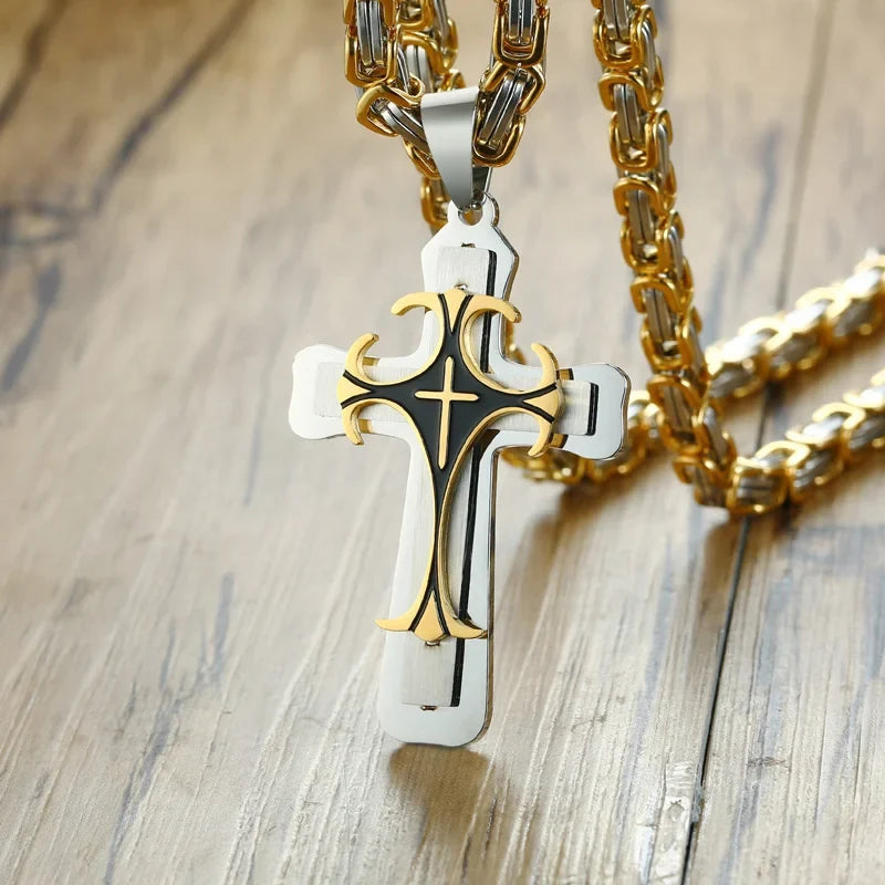 Templar Cross of Hope Necklace