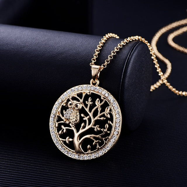 Tree of Life Pendant White Gold gold
