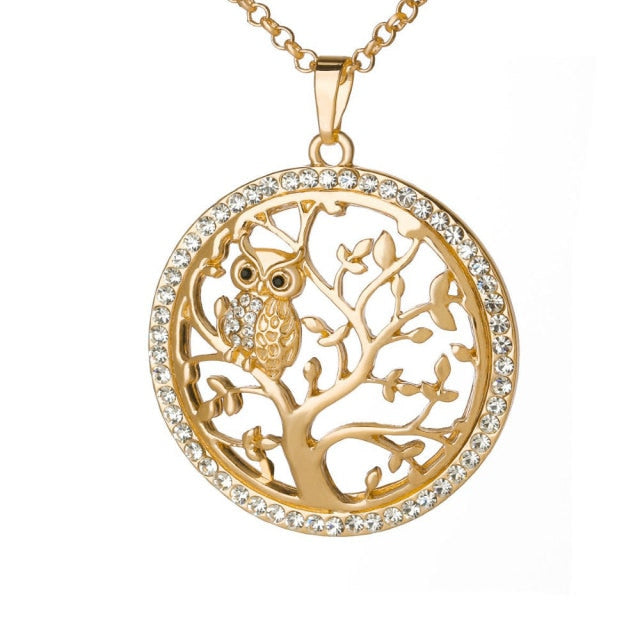 Tree of Life Pendant Gold 