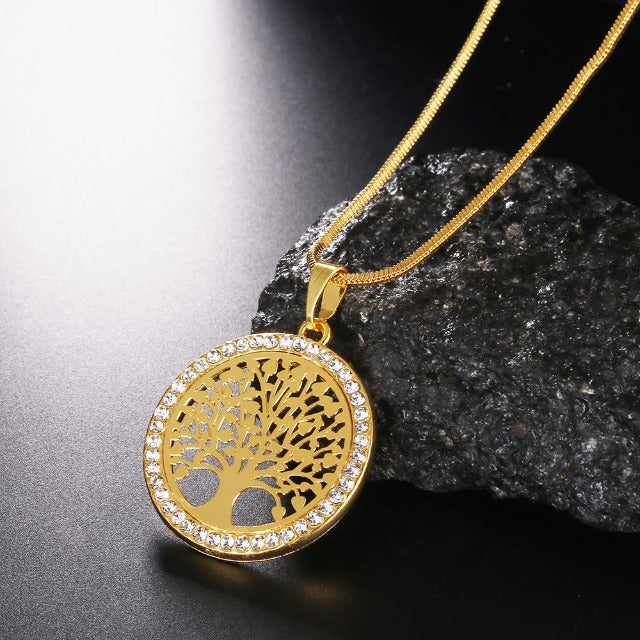 Tree of Life Pendant Gold-Plated