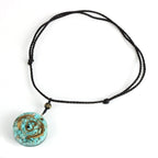 Pendentif Pierre Orgonite & Collier Homme femme Protection Méditation